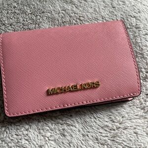 Bubblegum pink Michael kors wallet